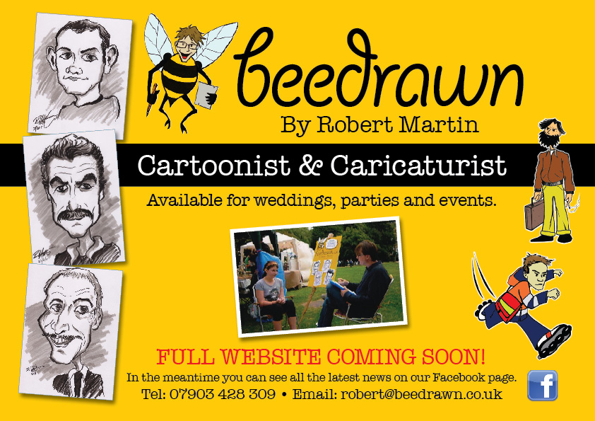 Beedrawn - Robert Martin - Cartoonist and Caricaturist